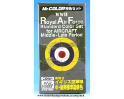 Mr Color RAF Middle to Late Period Set (CS684)